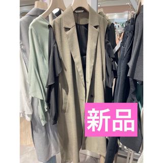 ストラ(Stola.)のストラ23年新品★洗える！ダブルブレストロングジレワンピアウター泉里香(ベスト/ジレ)