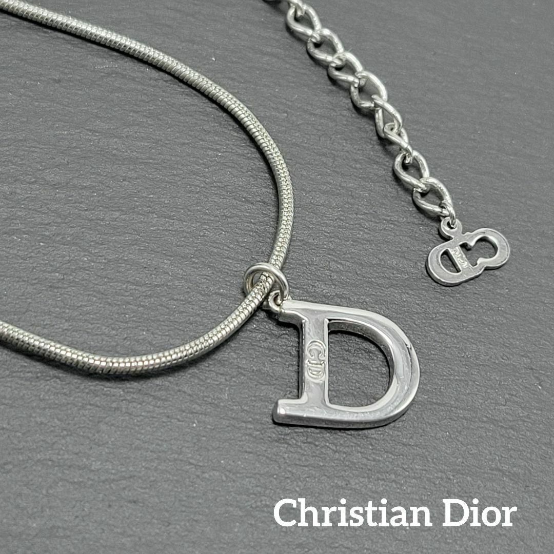 Christian Dior ネックレス D CD シルバーアクセサリー