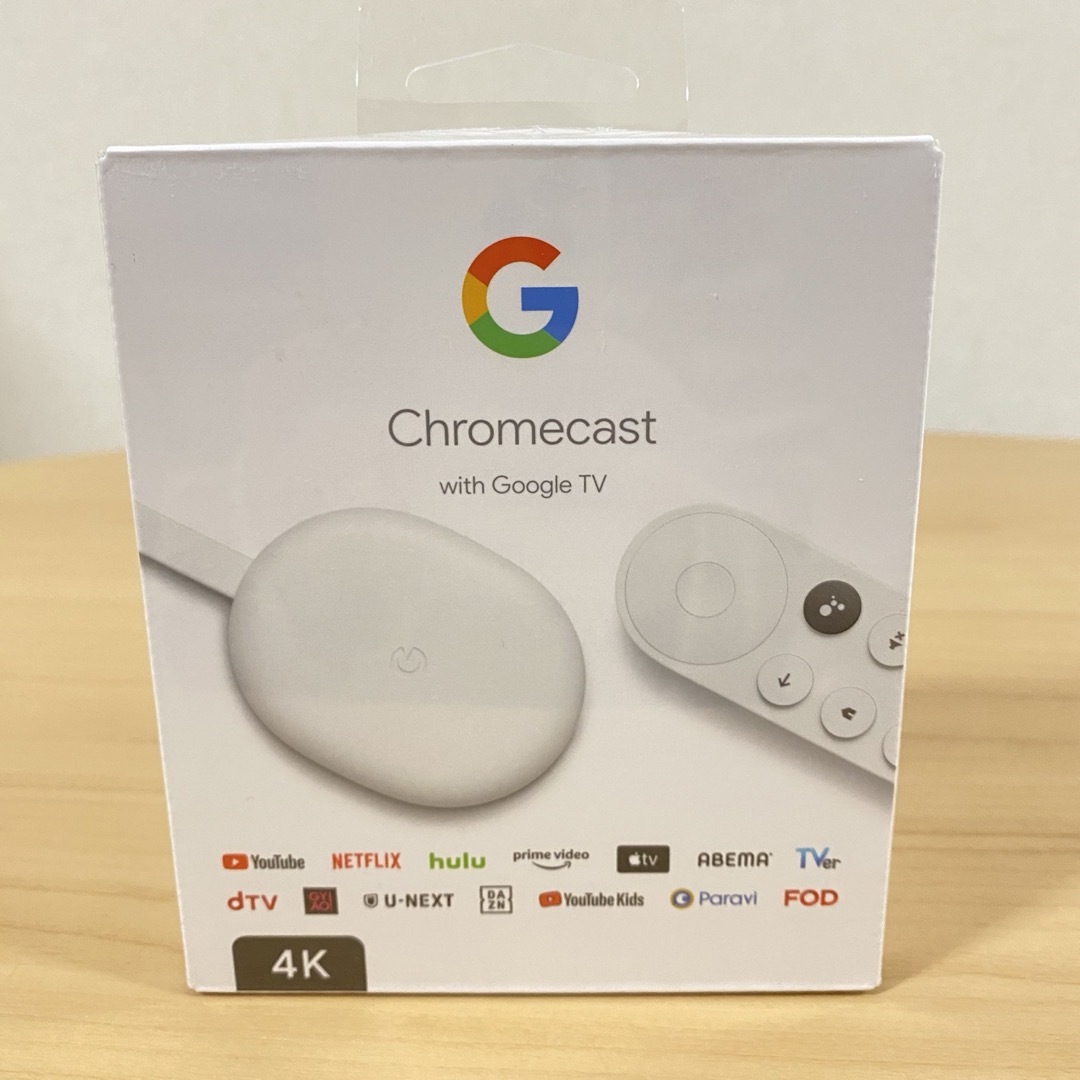 Google(グーグル)のGoogle Chromdmcast 新品未開封 スマホ/家電/カメラのテレビ/映像機器(テレビ)の商品写真