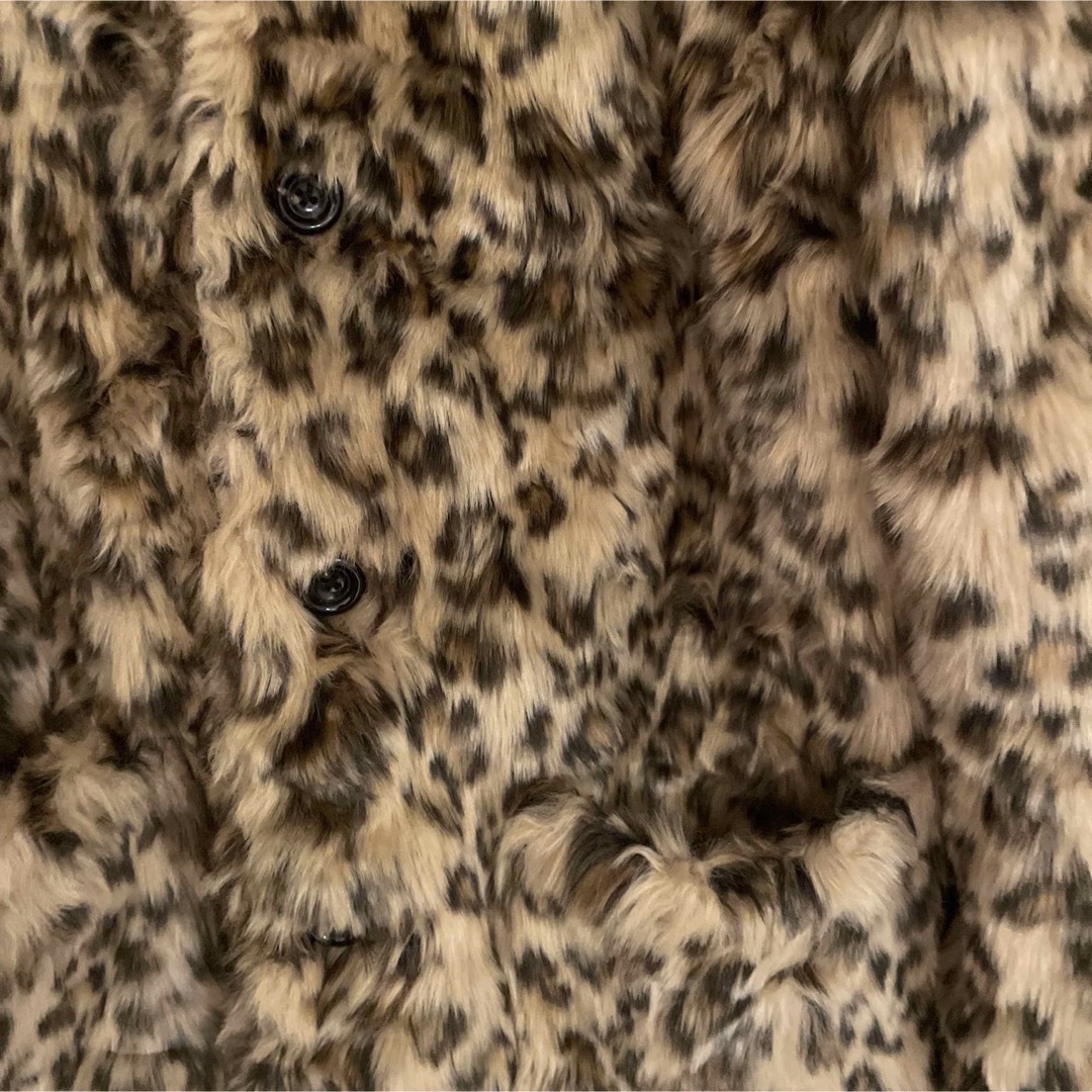 TA CA Si(BEAMS) - TACASI by Beams faux fur レオパードジャケット