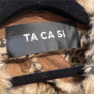 TA CA Si(BEAMS) - TACASI by Beams faux fur レオパードジャケット