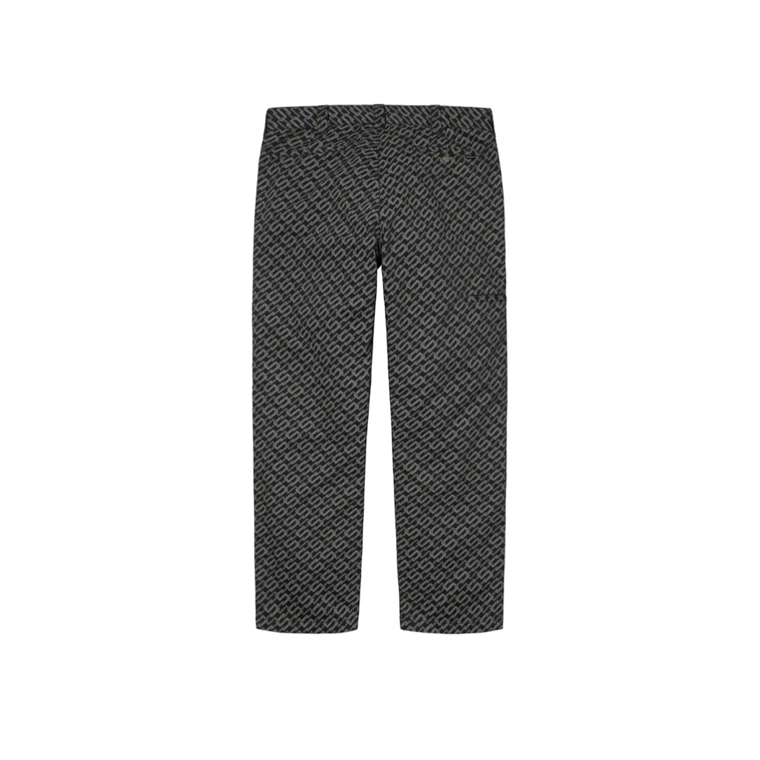 Supreme Work Pant black monogram