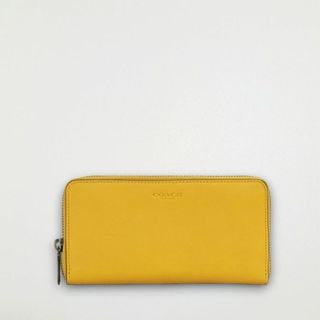 COACH 長財布 イエロー