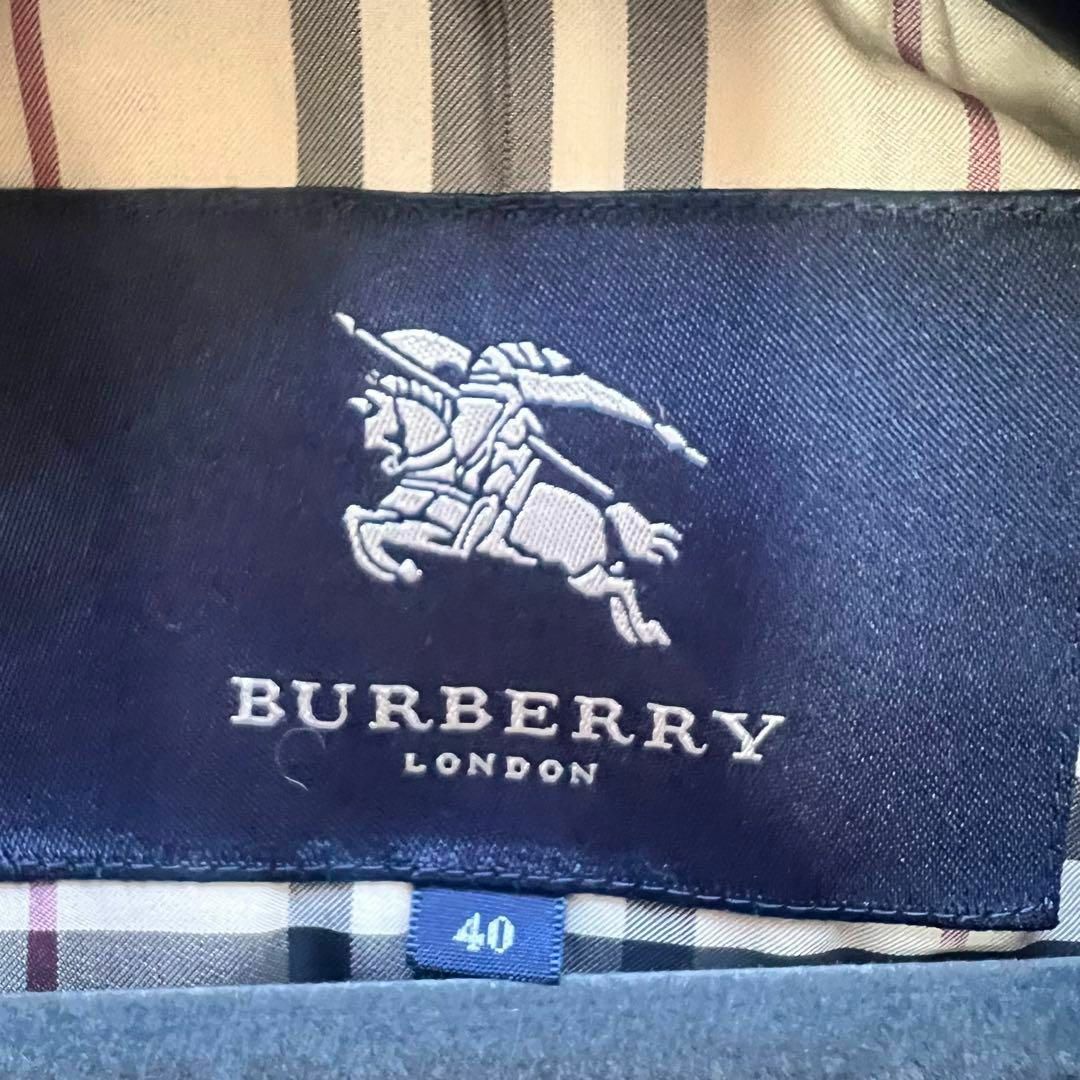 BURBERRY(バーバリー)の【良品】BURBERRY LONDON ミドル丈コート ベージュ 40 アンゴラ レディースのジャケット/アウター(ロングコート)の商品写真