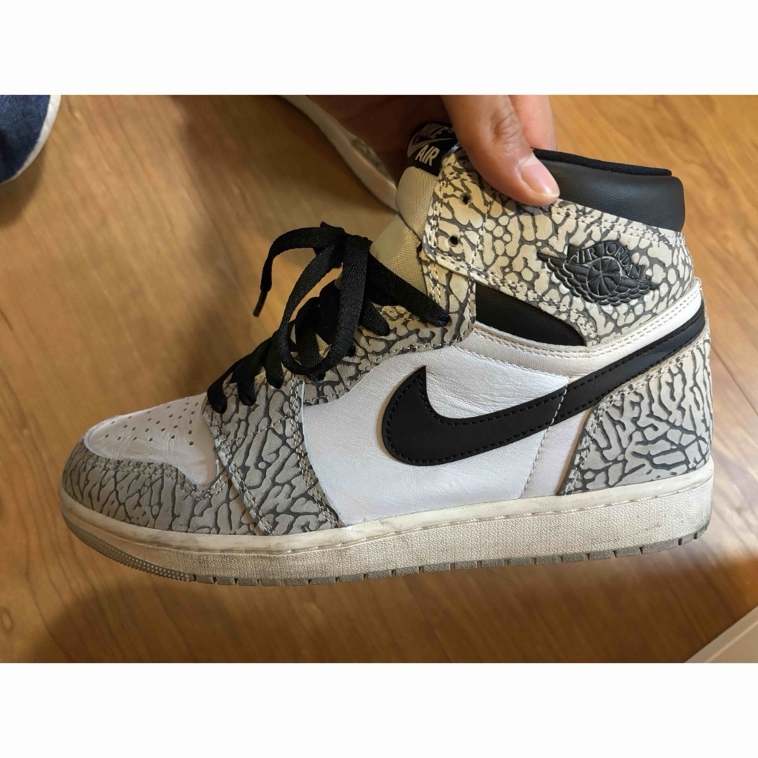 Jordan Brand（NIKE）(ジョーダン)の限定セール！！！AirJordan1HighOGジョーダン1/ホワイトセメント メンズの靴/シューズ(スニーカー)の商品写真