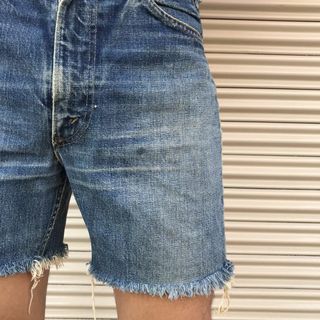 70s LEVIS646 フレア カット デニム パンツ TALON42