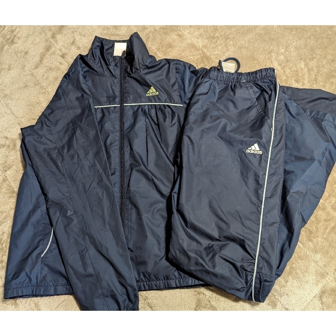 adidas(アディダス)のadidas　ジャージ　上下セット　ブルー　Sサイズ レディースのレディース その他(セット/コーデ)の商品写真