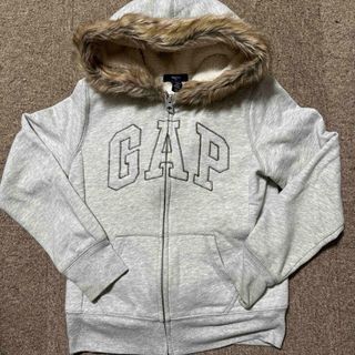 ギャップキッズ(GAP Kids)のギャップキッズ ボアジップアップパーカー 140cm(ジャケット/上着)