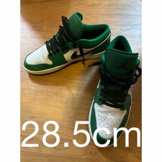 ジョーダン(Jordan Brand（NIKE）)の限定セール！NIKE AIR JORDAN 1 LOW GREEN 28.5cm(スニーカー)