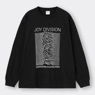 ジーユー(GU)のGU グラフィックT(長袖) Joy Division 09 BLACK L新品(Tシャツ/カットソー(七分/長袖))