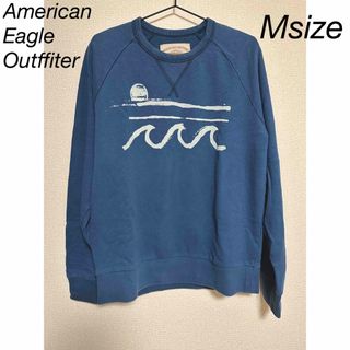 アメリカンイーグル(American Eagle)のAmerican Eagle アメリカンイーグル　プリント　裏毛スウェット(スウェット)