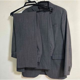 未使用THE SUIT COMPANY  グレー無地セットアップ　スーツ