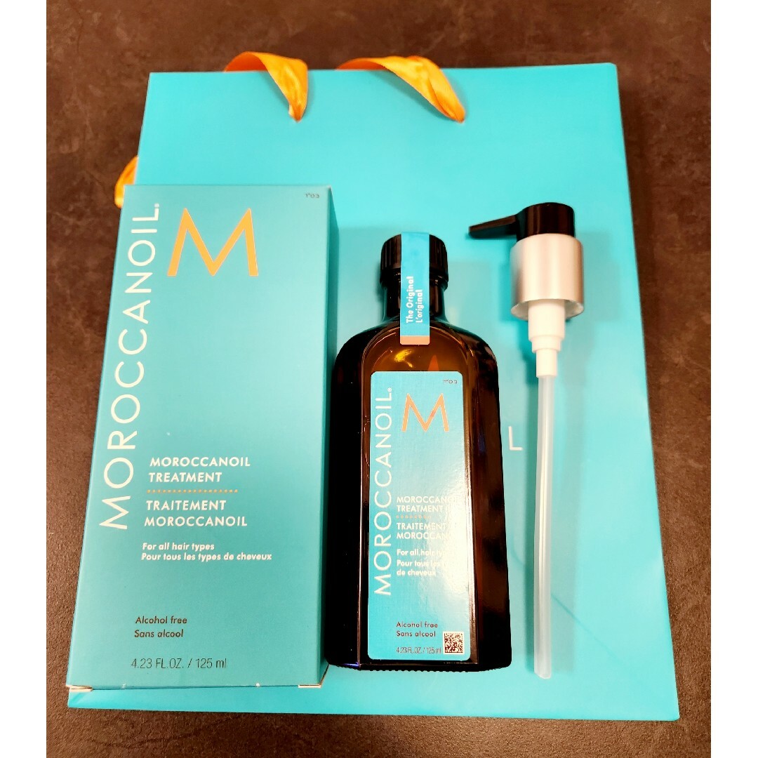 Moroccan oil(モロッカンオイル)の【新品正規品】モロッカンオイル　125ml コスメ/美容のヘアケア/スタイリング(オイル/美容液)の商品写真