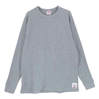 スタンダードカリフォルニア(STANDARD CALIFORNIA)のSTANDARD CALIFORNIA スタンダードカリフォルニア カットソー SD Heavyweight Honeycomb Thermal Long Sleeve ヘビー ウェイト ワッフル サーマル 長袖 Tシャツ グレー系 S【極上美品】【中古】(Tシャツ/カットソー(七分/長袖))