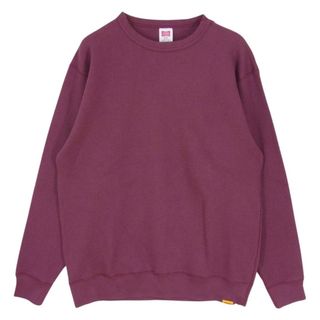 スタンダードカリフォルニア(STANDARD CALIFORNIA)のSTANDARD CALIFORNIA スタンダードカリフォルニア カットソー SD Honeycomb Thermal Sweat ハニカム サーマル 長袖 Tシャツ エンジ系 S【極上美品】【中古】(Tシャツ/カットソー(七分/長袖))