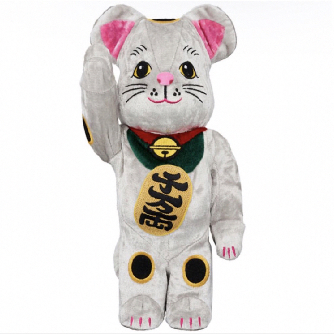 BE@RBRICK 招き猫 着ぐるみ 銀 400％　2個セットその他