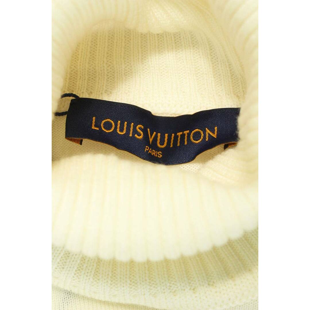 LOUIS VUITTON ルイヴィトン 22SS NIGO インタルシアハート タートルネックニット セーター ネイビー RM221M ZLL HMN05W