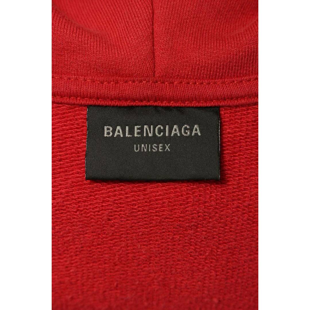 Balenciaga(バレンシアガ)のバレンシアガ  23SS  744457 TOVA8 Skater Zip-up Hoodie Medium Fit グラフィックペイントスケータージップアップパーカー メンズ XS メンズのトップス(パーカー)の商品写真