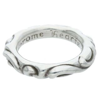 クロムハーツ(Chrome Hearts)のクロムハーツ  SCRL BAND/スクロールバンド シルバーリング メンズ 17号(リング(指輪))