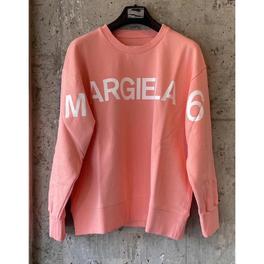 スウェットMM6 Maison Margiela スウェットサーモンピンク 16