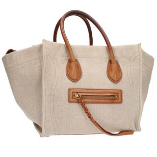 セリーヌ(celine)のセリーヌ  ラゲージファントム キャンバスレザートートバッグ レディース(トートバッグ)