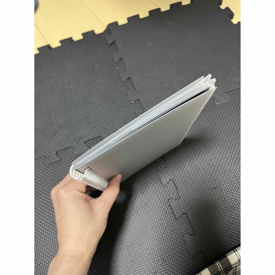 MUJI (無印良品)(ムジルシリョウヒン)の無印良品 A5 20穴 バインダーセット インテリア/住まい/日用品の文房具(ファイル/バインダー)の商品写真