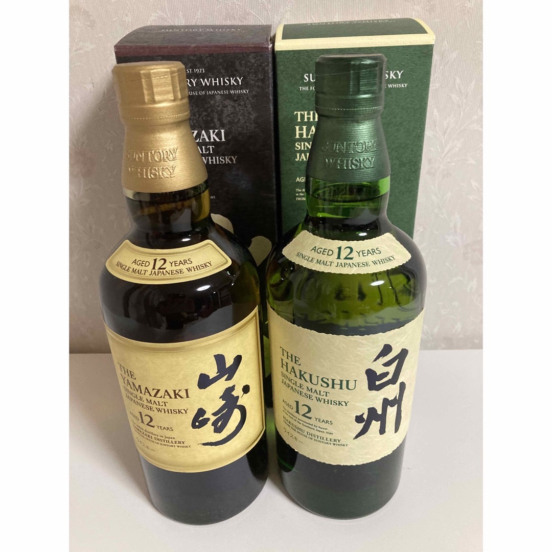 サントリー - 山崎12年と白州12年のセットの通販 by トントン's shop