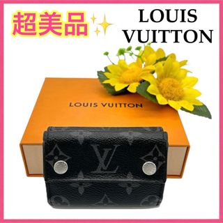 ルイヴィトン(LOUIS VUITTON)の【美品!!】ルイヴィトン モノグラム エクリプス ディスカバリーコンパクト■(折り財布)