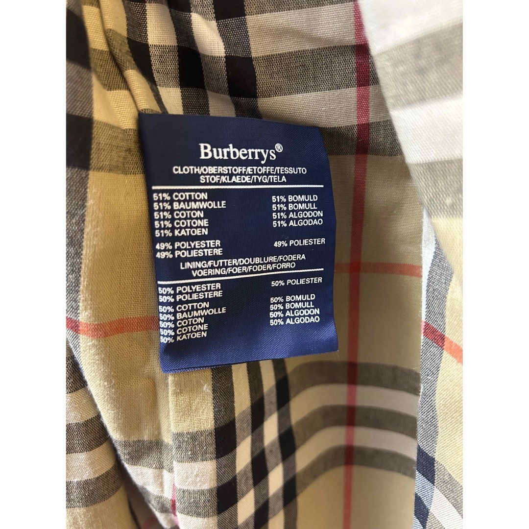 BURBERRY(バーバリー)の週末限定お値下げ　美品　BURBERRYステンカラーコート レディースのジャケット/アウター(トレンチコート)の商品写真