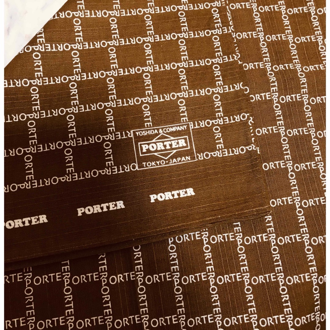 PORTER(ポーター)の🤎　PORTER  ポーター 大判風呂敷 インテリア/住まい/日用品の日用品/生活雑貨/旅行(日用品/生活雑貨)の商品写真