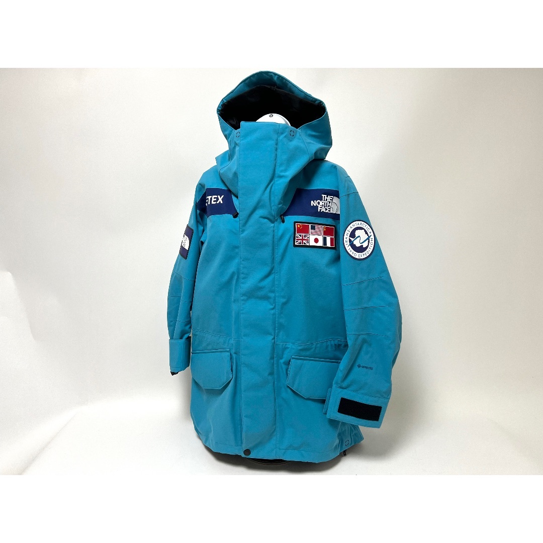 57ｃｍ着丈THE NORTH FACE ザ ノースフェイス Trans Antarctica Parka トランスアンタークティカ パーカー メンズ ブラック ゴアテックス サイズ:S NP62238 美品