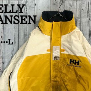 HELLY HANSEN マウンテンパーカー　シルバー　銀　y2k テック　M