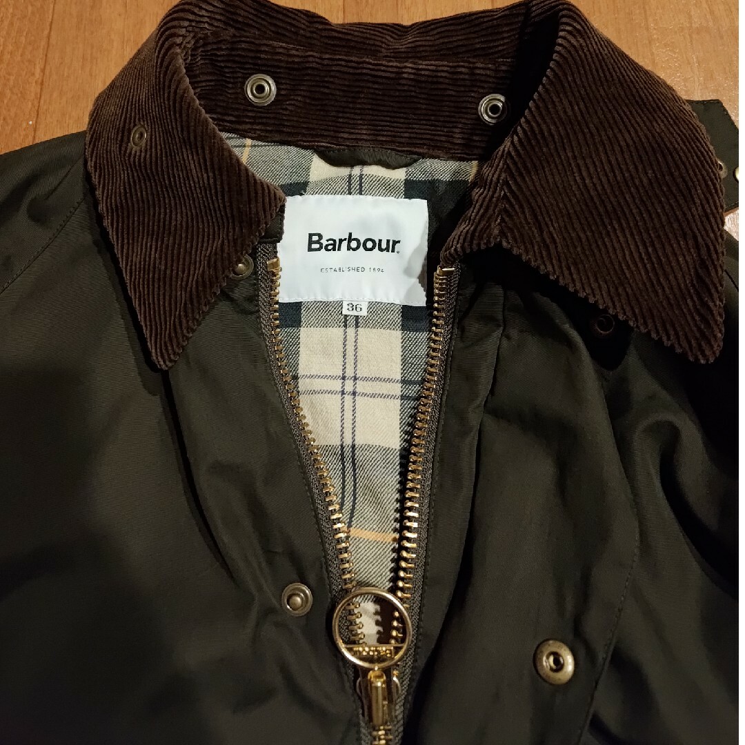 Barbour(バーブァー)のバブアー　ビデイル　36サイズ　美品 メンズのジャケット/アウター(ミリタリージャケット)の商品写真
