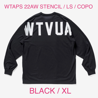 ダブルタップス(W)taps)のWTAPS 21AW STENCIL / LS / COPO BLACK XL(Tシャツ/カットソー(七分/長袖))