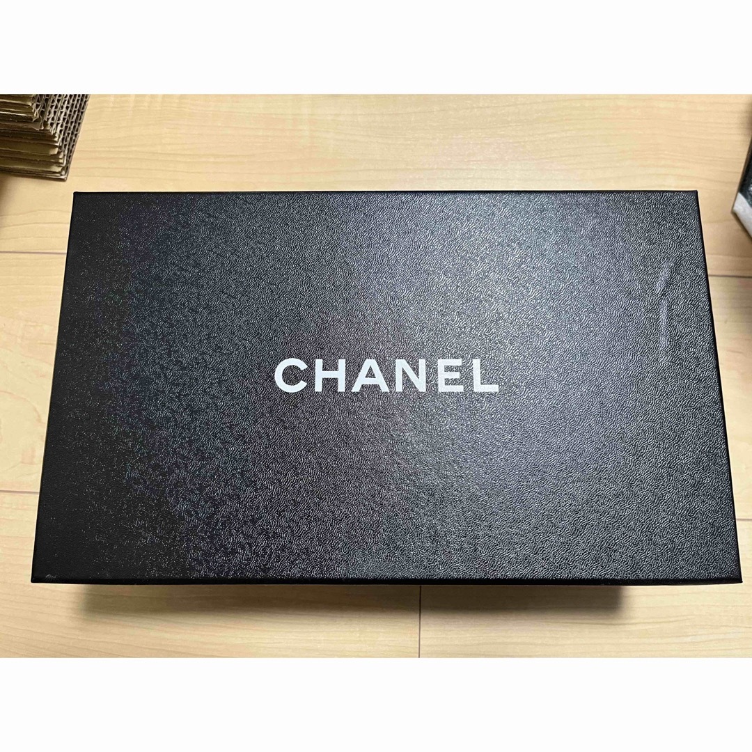 CHANEL(シャネル)のシャネル　CHANEL 空箱　靴　バレリーナ　バレエシューズ レディースの靴/シューズ(バレエシューズ)の商品写真