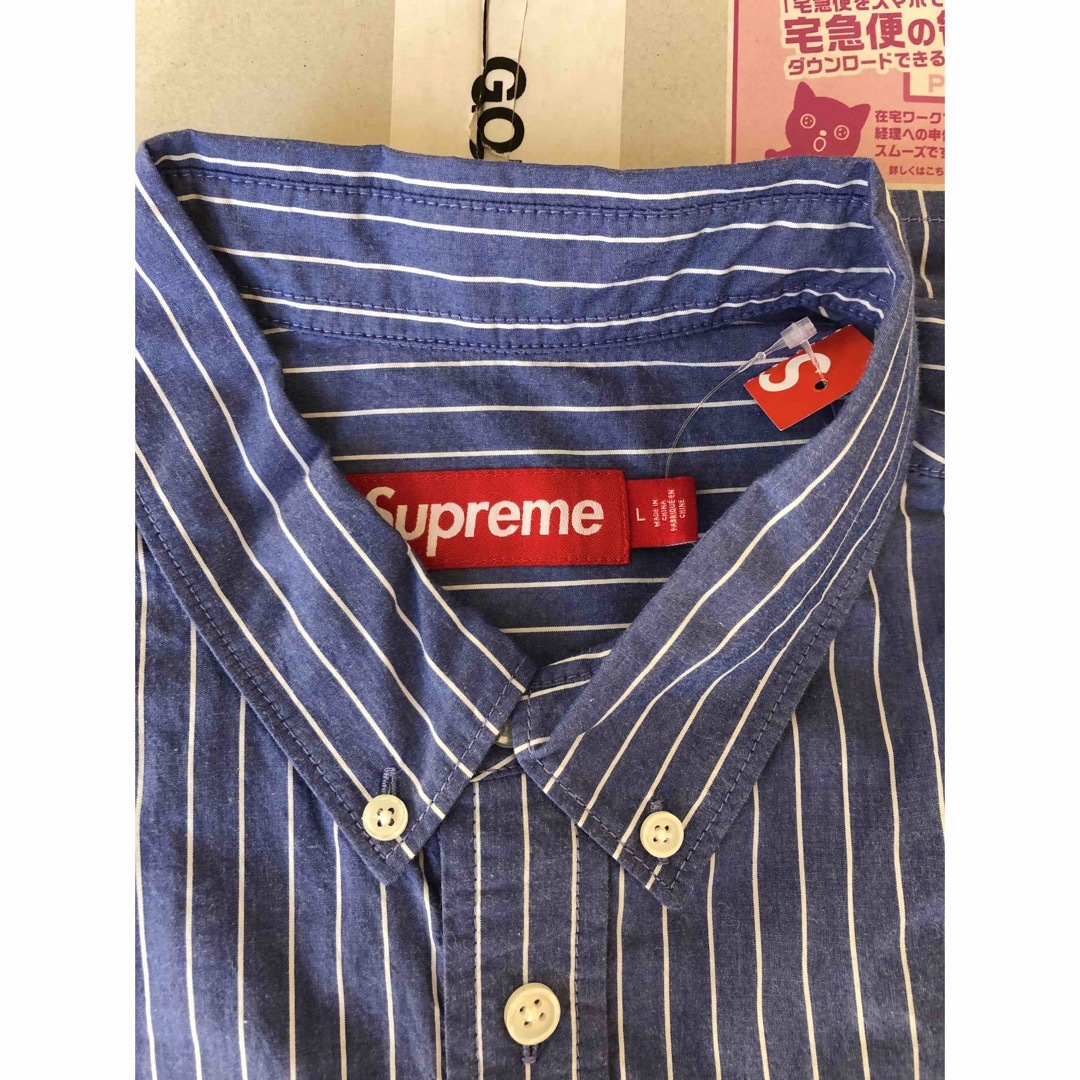 卸し売り購入 Supreme シュプリームLoose Fit Stripe Shirt L