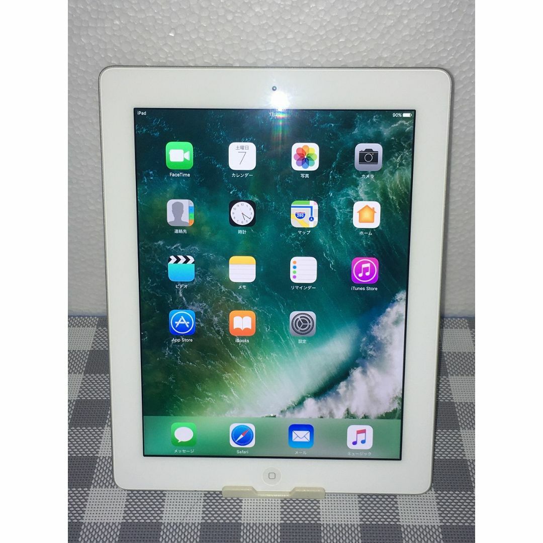Apple(アップル)のApple iPad　第4世代 16GB WiFi モデル　MD513J/A スマホ/家電/カメラのPC/タブレット(タブレット)の商品写真