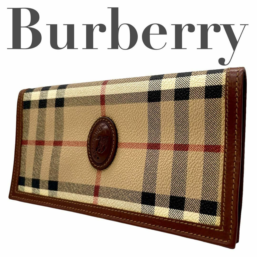 美品 Burberry バーバリー 長財布 札入れ 折り財布 シャドーホース | フリマアプリ ラクマ