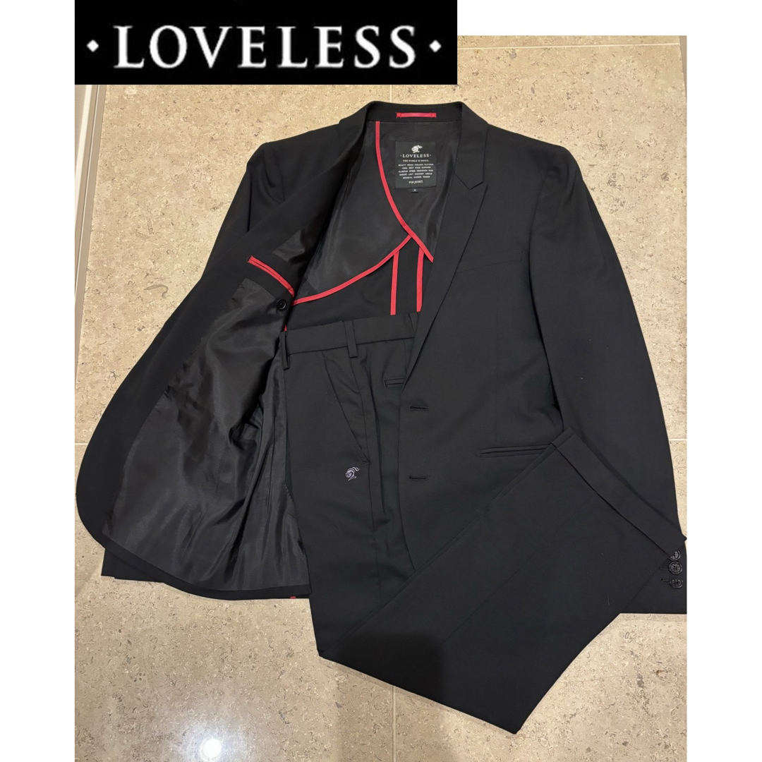 LOVELESS ラブレス　セットアップスーツ　ブラック　Mサイズ　三陽商会のサムネイル