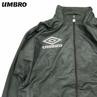 美品✨️UMBRO コラボ バイカラー ダウンジャケット ブラック×グリーン L