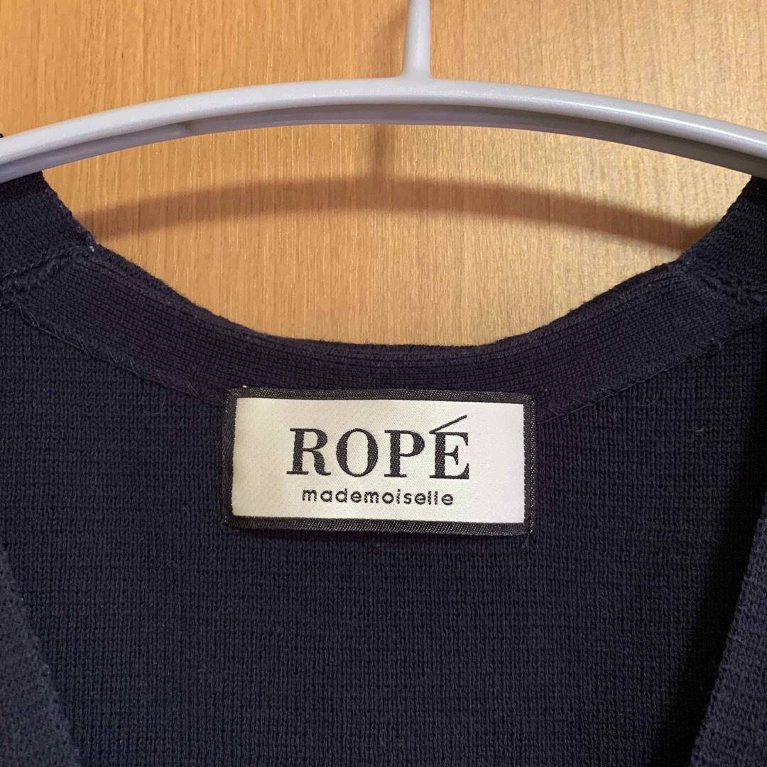 ROPE mademoiselle(ロペマドモアゼル)のロペマドモアゼル  Ｖネックニット レディースのトップス(ニット/セーター)の商品写真