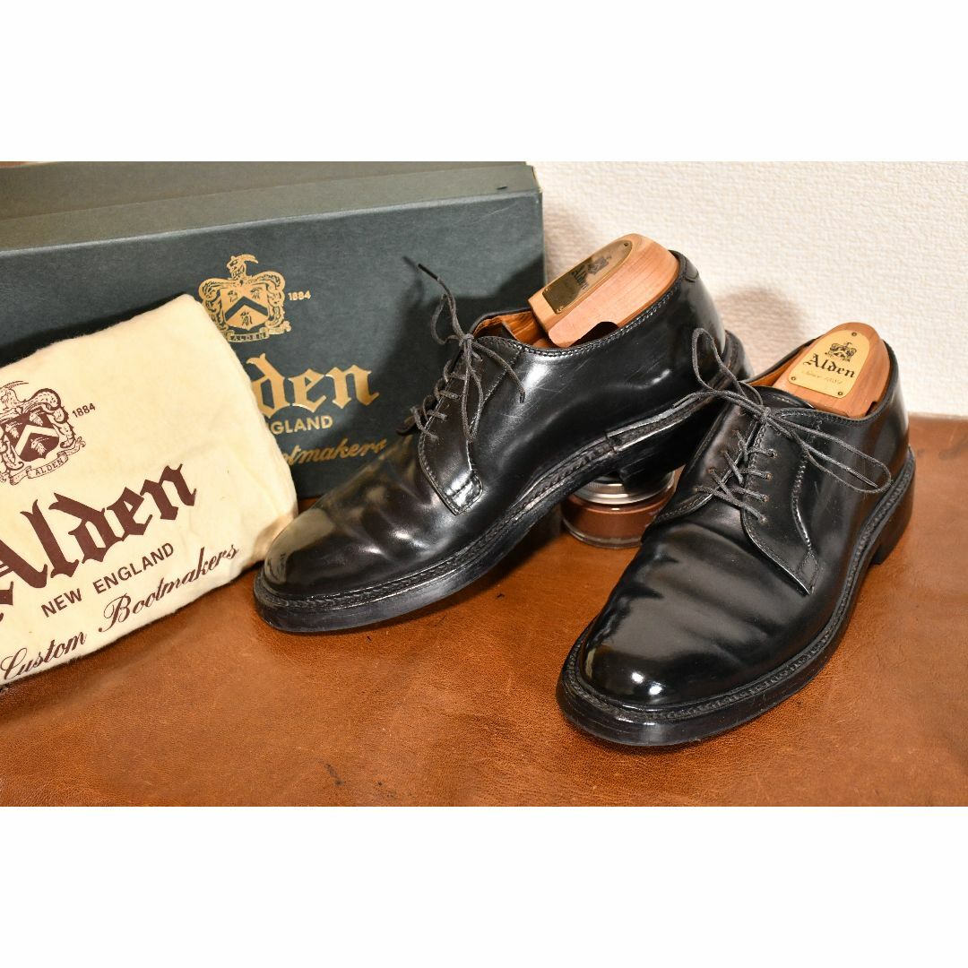 ALDEN 9901 cordovan 5 1/2B/D 23.5cmドレス/ビジネス