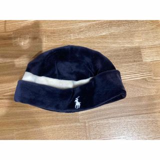 ラルフローレン(Ralph Lauren)のラルフローレン  キャップ キッズ  紺 白(帽子)