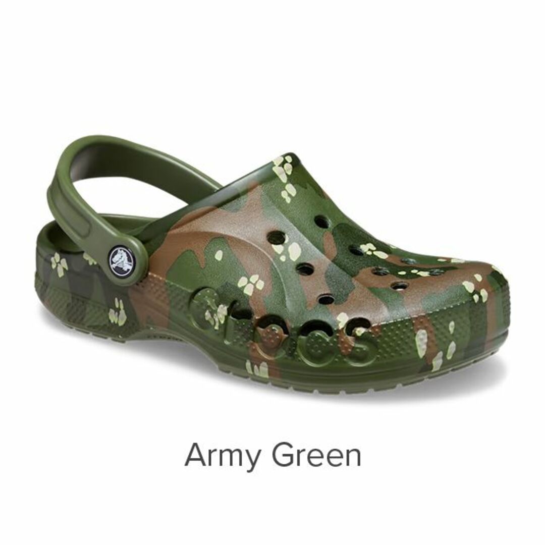 crocs(クロックス)の29cm クロックス バヤ シーズナル プリンテッド クロッグ アーミーグリーン メンズの靴/シューズ(サンダル)の商品写真