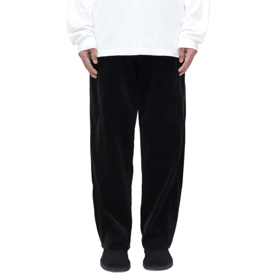 23AW comoli コーデュロイ ワークパンツ ブラック
