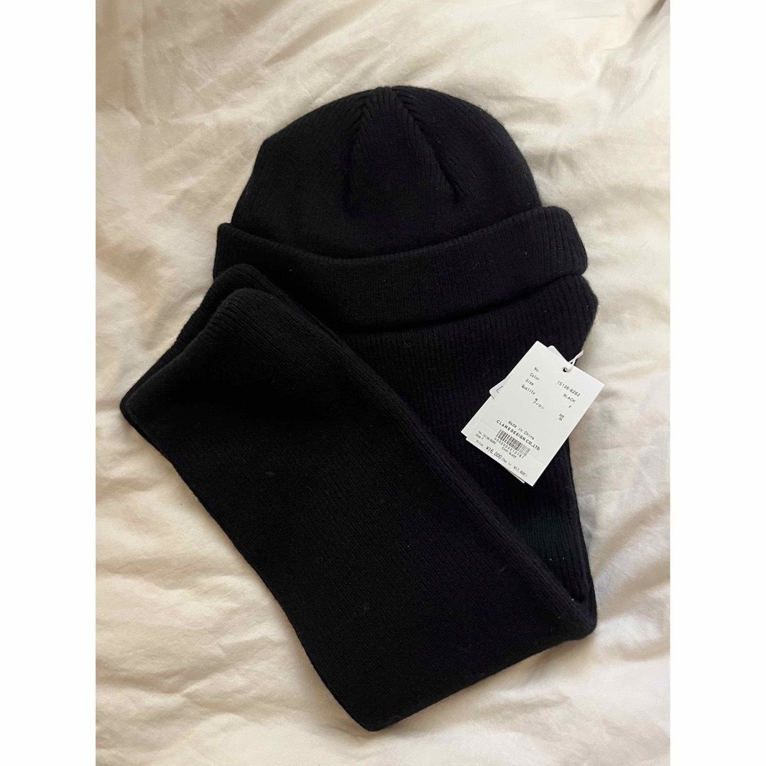 CLANE(クラネ)のclane muffler knit cap  レディースの帽子(ニット帽/ビーニー)の商品写真