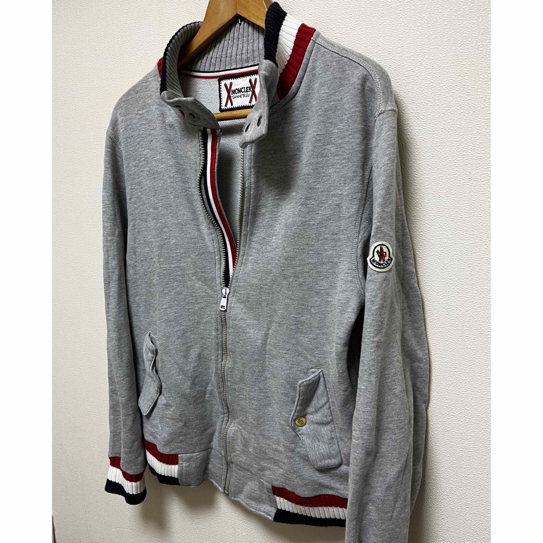 MONCLER - モンクレール ガムブルー モンクレ ブルゾン スウェット