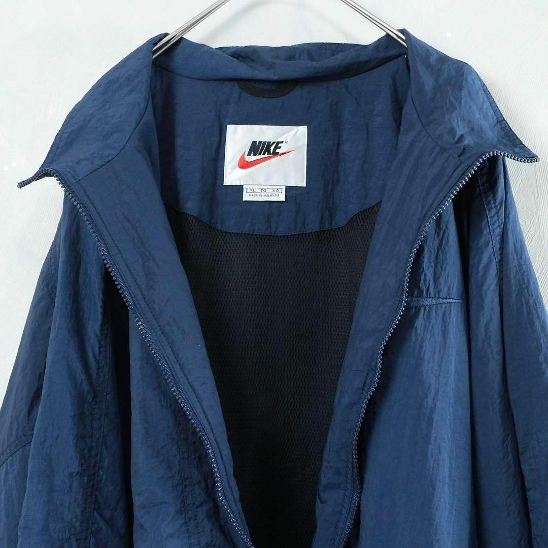 予約販売品】 【90s希少品】ナイキ 白タグ ナイロンジャケット ゆるだ