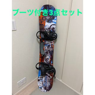 スノーボードセット ELAN 143cm FLUX ブーツ 23.5cm