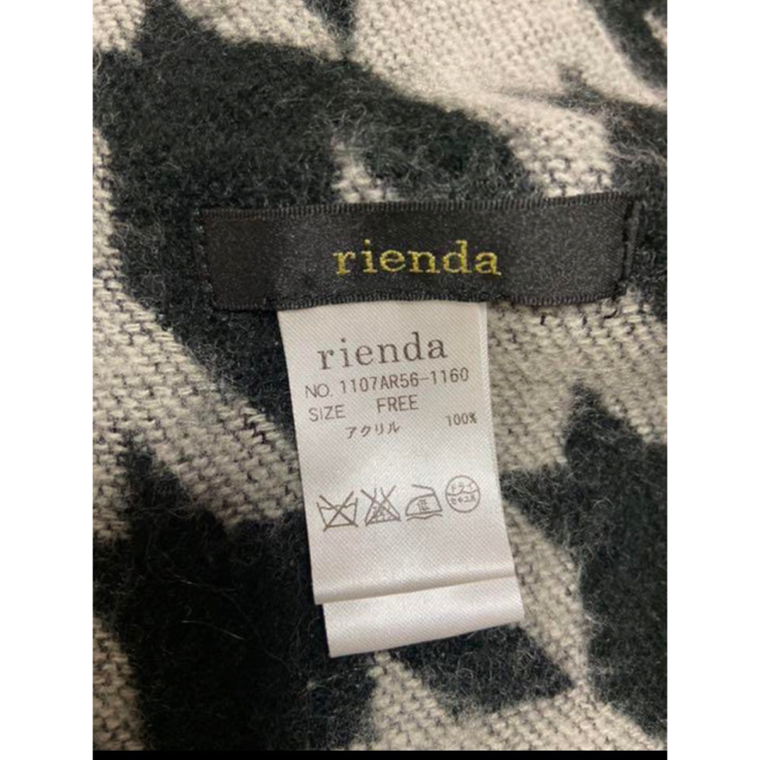 rienda(リエンダ)のリエンダ♡千鳥ストール♡ レディースのファッション小物(マフラー/ショール)の商品写真